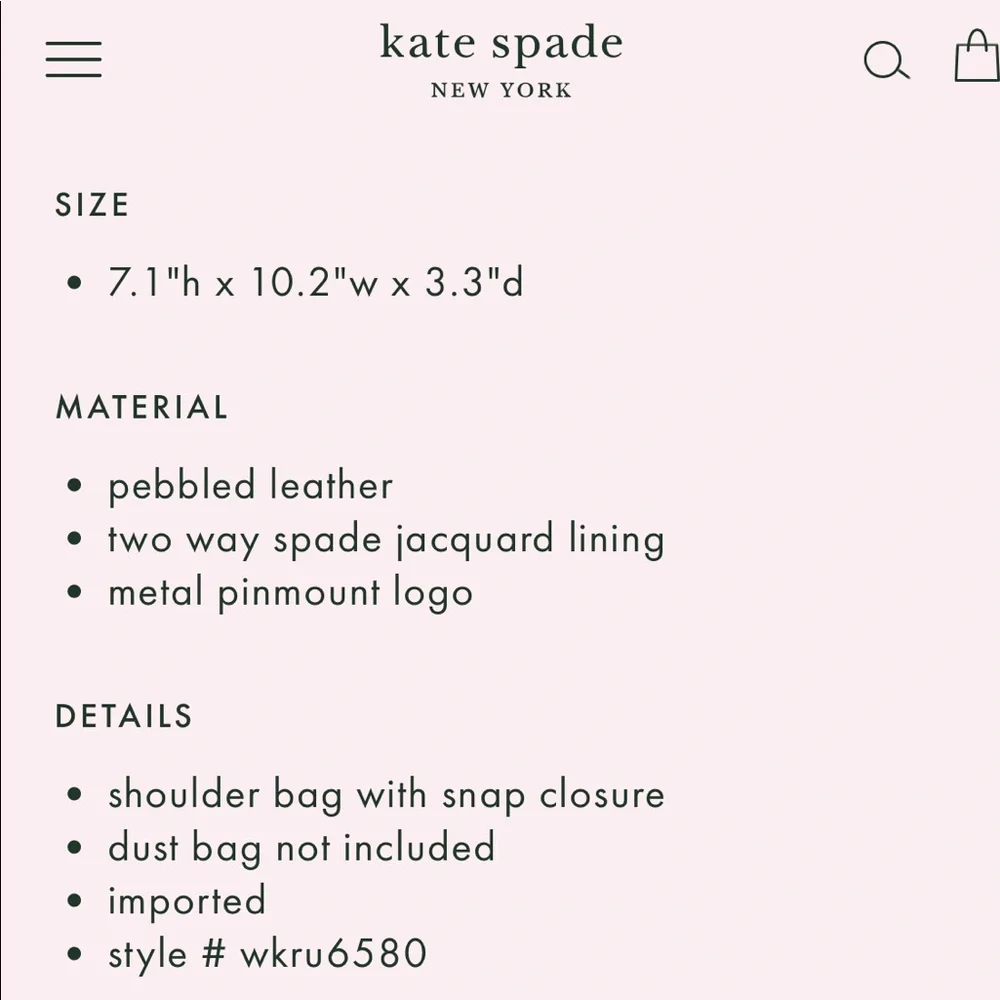 Kate Spade Shoulder Bag - Picture 6 of 8